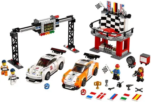 Vista 2 de LEGO Porsche Campeones de velocidad 911 GT Línea de meta 75912