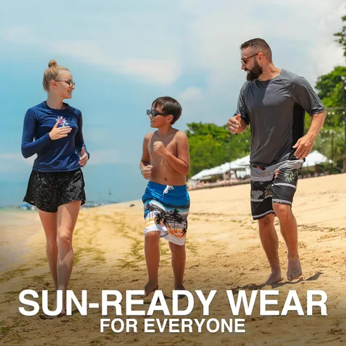 Vista 68 de Kanu Surf Traje de baño Yolo de secado rápido UPF 50+ para niños