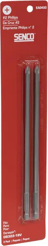 Vista 2 de SENCO #2x7-7/8" Phillips Broca, destornillador neumático DuraSpin (EA0400) 2 Pk