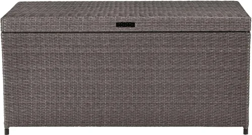 Vista 3 de Crosley Furniture Palm Harbor - Caja de almacenamiento para exteriores Gris