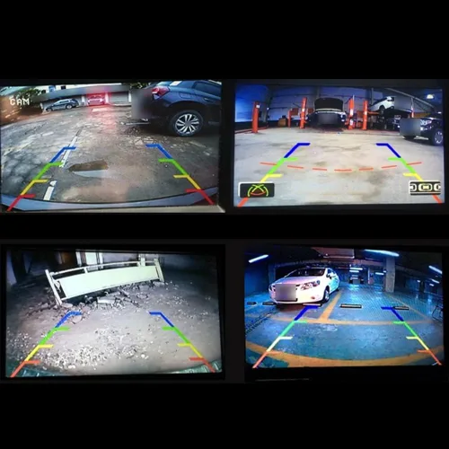 Vista 7 de Riloer Cámara inversa de visión trasera compatible con Nissan March Renault Logan Sandero W impermeable visión nocturna 170° ángulo visión 1/3" 6
