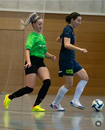 Vista 6 de Balón de fútbol sala - Balón de fútbol interior blanco y azul, tamaño 4, certificado por la FIFA, peso oficial del partido, rebote bajo, retención