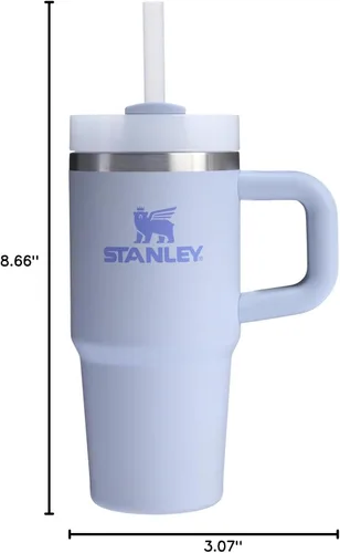 Vista 12 de STANLEY Quencher H2.0 - Vaso con mango y popote de 14 oz Tapa de 3 posiciones Flowstate Compatible con portavasos para viajes Vaso de acero