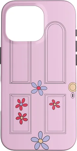 Vista 20 de Disney and Pixar's Monsters, Inc. Boo Door - Carcasa para iPhone 17, color lila