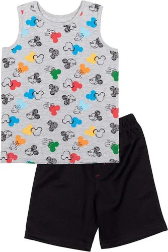 Vista 5 de Disney Mickey Mouse - Conjunto de 4 piezas de camiseta sin mangas para niños