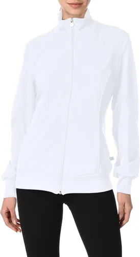 Vista 91 de Infinity by Cherokee 2391A - Chaquetas médicas con cremallera frontal para mujer, tela elástica en 4 direcciones