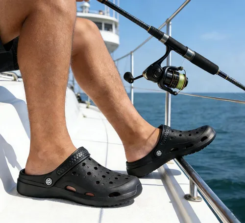 Vista 2 de Gaatpot Zuecos de jardín para hombre y mujer, con soporte de arco, unisex, zapatos de jardinería, sandalias de playa