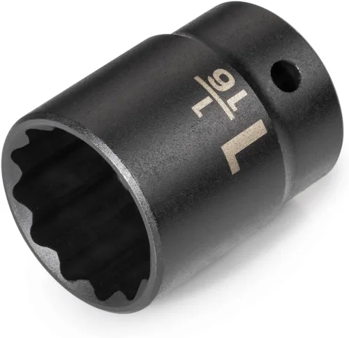 Vista 13 de TEKTON Encastre de 1/2 pulgada x 1 pulgada de profundidad 12 puntos de impacto SID23225