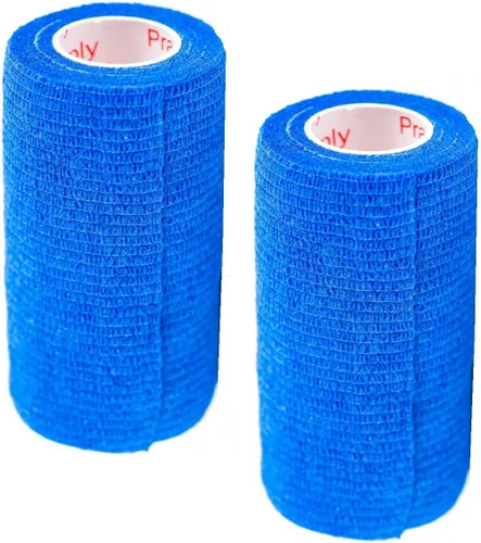 Vista 61 de Cinta adhesiva para veterinarios (negro) (paquete de 2) (2 pulgadas x 15 pies), autoadhesiva, adherente, cohesiva, flexible, autoadhesiva, rollo