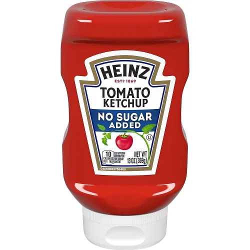 Vista 14 de Heinz Ketchup de tomate sin azúcar añadido (botella de 368 g)