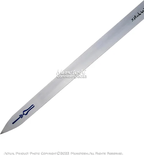 Vista 7 de 46" de acero inoxidable sable larga espada fantasía anime disfraz juego de cosplay