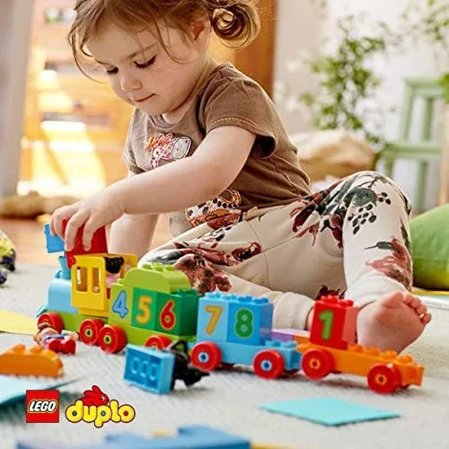 Vista 6 de LEGO Duplo, mi primer tren de números 10847, de preescolar