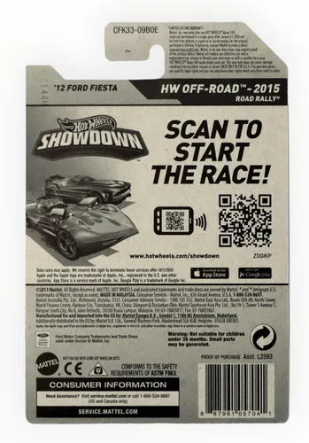 Vista 2 de Hot Wheels, 2015 HW Off-Road, Ford Fiesta '12 [Marrón] #78/250