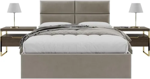 Vista 121 de Vänt - Paneles tapizados de cabecera para montar en la pared, diseño Elizabeth, 120 x 46 pulgadas, configuración de 16 paneles individuales