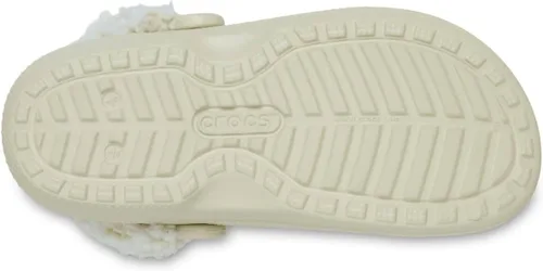 Vista 4 de Crocs - Zuecos clásicos unisex para adultos con forro de vellón, pantuflas mullidas para mujeres y hombres