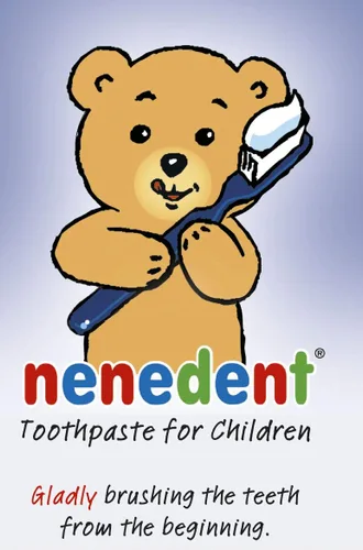 Vista 4 de nenedent - Pasta de dientes educativa para bebés con cepillo para dedos