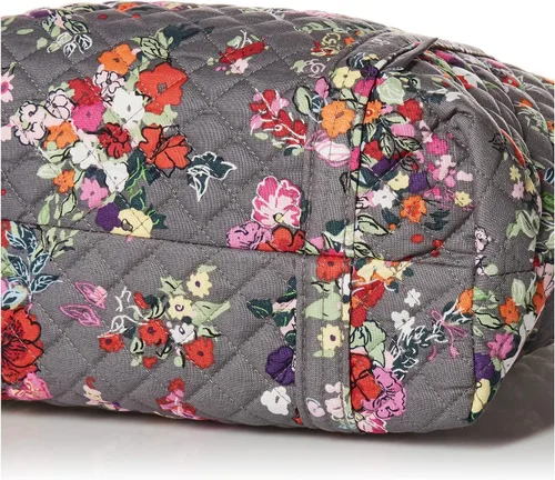 Vista 4 de Vera Bradley Cotton Small Vera Tote Bag