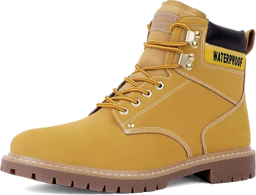 Vista 3 de Botas de senderismo impermeables para hombre, botas de nieve para caminar
