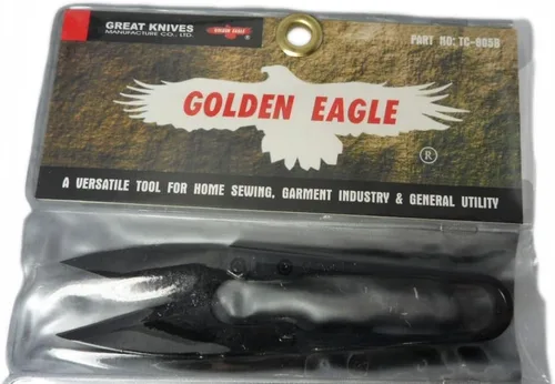 Vista 2 de 1 X Tijeras Hilo Golden Eagle Cutter Clipper Snips Sharp DIY Suministros Grandes Cuchillos