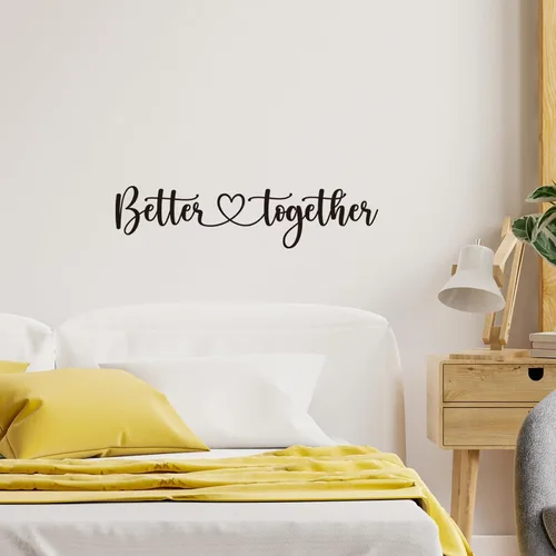 Vista 6 de Calcomanías de vinilo para pared con citas inspiradoras para dormitorio, decoración del hogar