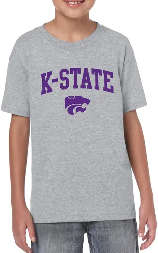 Vista 654 de NCAA Arch Logo, camiseta juvenil color del equipo, universidad - universidad