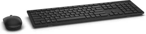 Vista 3 de Teclado y mouse inalámbricos, de la marca Dell, Negro