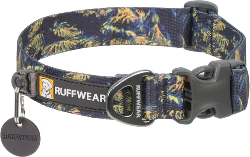 Vista 7 de Ruffwear, Front Range - Collar para perro, banda ajustable Tubelok, ligero, hebilla de liberación lateral, anillo en V de aluminio, duradero