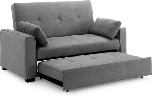 Vista 4 de Night & Day Muebles Nantucket Sofá cama gris claro completo