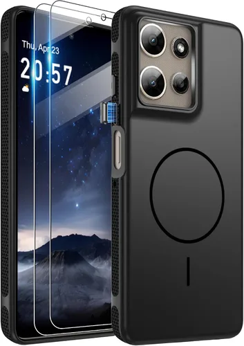 Vista 518 de Jshru Funda para Samsung Galaxy S26 Plus/Galaxy S25 Plus: para Galaxy S24 Plus [compatible con Magsafe] [2 protectores de pantalla HD] cubierta
