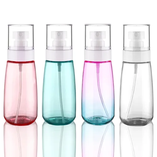 Vista 20 de Cosywell Botella de spray de viaje aprobada por la TSA de 2oz 60ml, paquete de 3, a prueba de fugas, nebulización fina, botella de spray de plástico