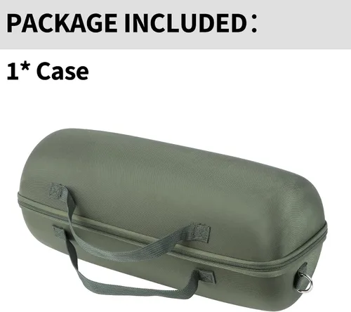 Vista 7 de Funda compatible con altavoz Bluetooth portátil JBL Xtreme 5 (verde militar)