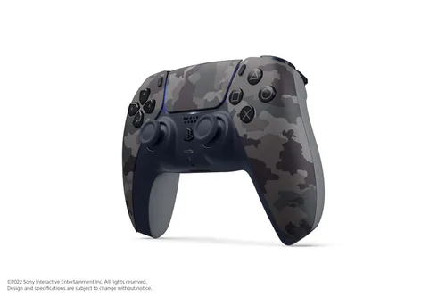 Vista 4 de PlayStation DualSense™ Wireless Controller – Gray Camouflage - For PS5, PC, MAC & Mobile