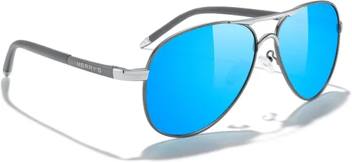 Vista 72 de MERRY'S, UV400 S8513, gafas de sol polarizadas para conducir, marco irrompible, para hombre.