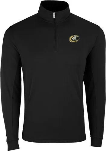 Vista 8 de Vantage Apparel Jersey con cremallera de un cuarto de béisbol de la liga menor