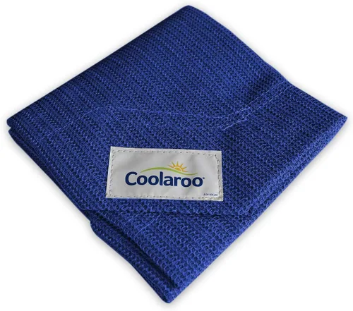 Vista 2 de Coolaroo The Original - Funda de repuesto para cama elevada para mascotas, tamaño mediano, azul acuático