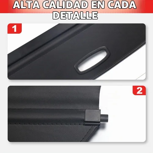 Vista 4 de Cubierta de carga retráctil para Subaru Impreza 2014-2016 y accesorios de cubierta de maletero negra Crosstrek XV 2013-2017