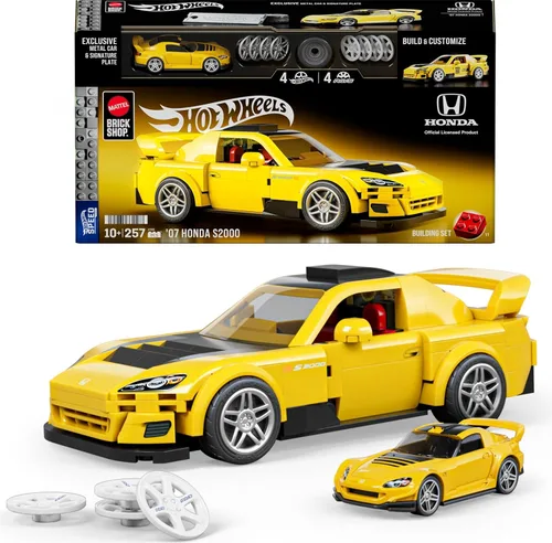 Vista 8 de Mattel Brick Shop Hot Wheels Speed Series '94 Audi Avant RS2 Juego