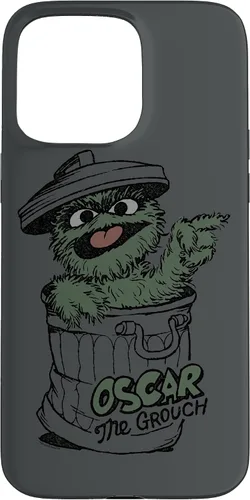Vista 27 de Funda para iPhone 14 Pro Max Sesame Street Oscar Early Grouch