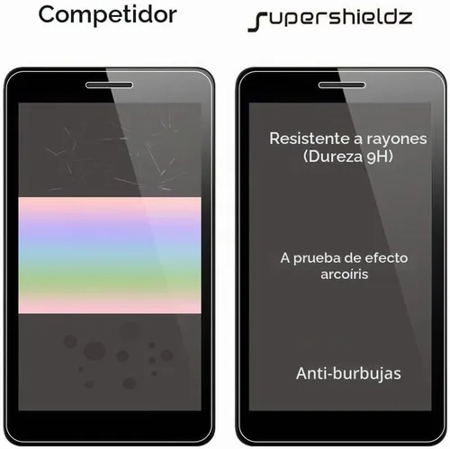 Vista 2 de Supershieldz Protector de pantalla de vidrio templado, diseñado para Samsung Galaxy Tab A 8.0 (2019) (solo modelo SM-T290), antiarañazos, sin