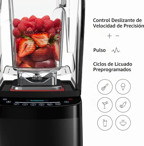 Vista 5 de Blendtec Professional 800 - Licuadora con jarra WildSide+ (90 oz) para batidos y bebidas congeladas - La potencia de grado profesional más