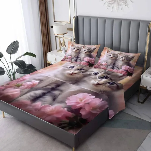 Vista 31 de Juego de sábanas de tamaño individual para mujer africana, sábanas afro, microfibra suave, bolsillo profundo, sábanas y fundas de almohada