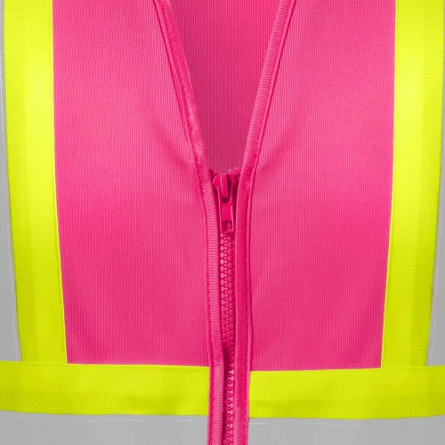 Vista 3 de Ironwear 1150 Chaleco de seguridad de alta visibilidad bicolor para mujer