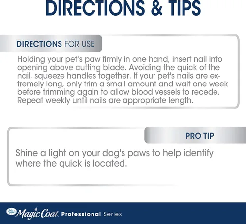 Vista 4 de Four Paws Magic Coat Professional Series - Cortadora de uñas para perros pequeños