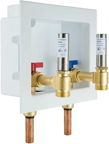 Vista 7 de EFIELD Pararrayos de martillo de agua de acero inoxidable ángulo MH-S-241, 3/4 pulgada giratoria FHT x 3/4 pulgadas MHT (1), (HAMMER018)