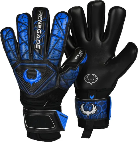 Vista 9 de Renegade GK Vortex - Guantes de portero con protector microbiano (tallas 6-11, 3 estilos, nivel 3) Hyper Grip de 3.5+0.118 in y súper malla