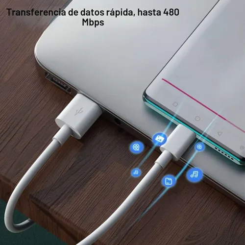 Vista 9 de 6A para Xiaomi Cable Cargador 120W Hypercharge USB Tipo C Cable de carga rápida