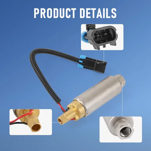 Vista 6 de Bomba eléctrica de alta presión 861156A1 PH500-M014 de repuesto para Mercruiser EFI MPI V6 V8 305 350 454 502 4.3 5.0 5.7 7.4 8.2 motores marinos