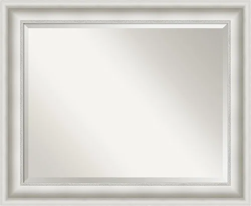 Vista 26 de Amanti Art Espejo de pared, espejo de marco negro para decoración de pared o para usar como espejo de baño para sobre el fregadero