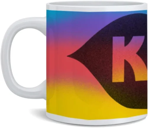Vista 5 de Poster Foundry Kiss Band Music Demon Flames - Taza de café (12 onzas)