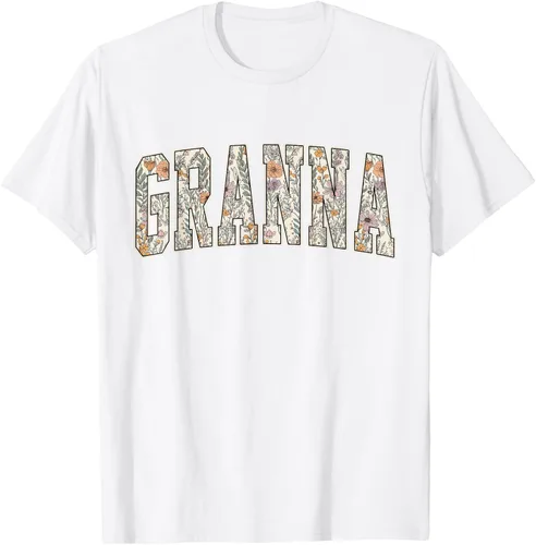 Vista 51 de Granna - Camiseta retro para el día de la madre Negro